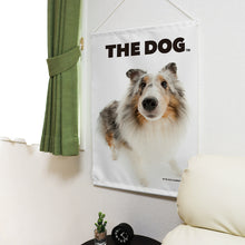 画像をギャラリービューアに読み込む, タペストリー THE DOG シェットランド・シープドッグ