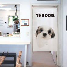 画像をギャラリービューアに読み込む, のれん THE DOG シー・ズー(150cm丈)
