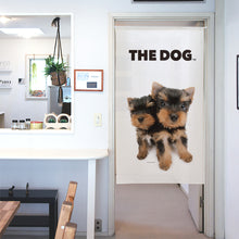 画像をギャラリービューアに読み込む, のれん THE DOG ヨークシャー・テリア(2匹 150cm丈)