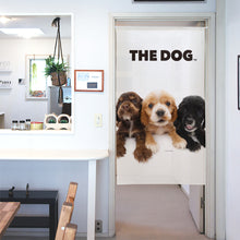 画像をギャラリービューアに読み込む, のれん THE DOG アメリカン・コッカー・スパニエル(3匹 150cm丈)