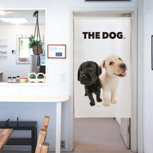 画像をギャラリービューアに読み込む, のれん THE DOG ラブラドール・レトリーバー(2匹 150cm丈)