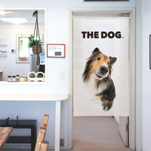 画像をギャラリービューアに読み込む, のれん THE DOG シェットランド・シープドッグ(セーブル 150cm丈)