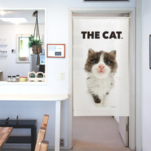 画像をギャラリービューアに読み込む, のれん THE CAT ミックス1(150cm丈)