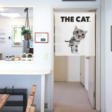 画像をギャラリービューアに読み込む, のれん THE CAT アメリカン・ショートヘア(90cm丈)