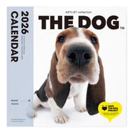 THE DOG 2026年カレンダー 大判サイズ（バセット・ハウンド）
