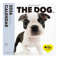 THE DOG 2026年カレンダー 大判サイズ（ボストン・テリア）