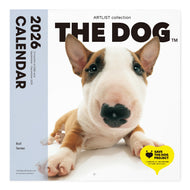THE DOG 2026年カレンダー 大判サイズ（ブル・テリア）