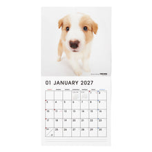Lea la imagen en la vista de la galería, THE DOG 2027年カレンダー 大判サイズ（ボーダー・コリー）の1月
