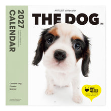 画像をギャラリービューアに読み込む, THE DOG 2027年カレンダー 大判サイズ（キャバリア・キング・チャールズ・スパニエル）の表紙
