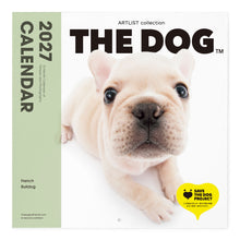 画像をギャラリービューアに読み込む, THE DOG 2027年カレンダー 大判サイズ（フレンチ・ブルドッグ）の表紙
