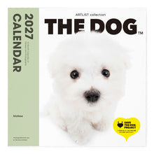 画像をギャラリービューアに読み込む, THE DOG 2027年カレンダー 大判サイズ（マルチーズ）の表紙
