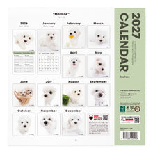 画像をギャラリービューアに読み込む, THE DOG 2027年カレンダー 大判サイズ（マルチーズ）の裏表紙
