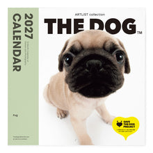 Lea la imagen en la vista de la galería, THE DOG 2027年カレンダー 大判サイズ（パグ）の表紙
