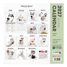 画像をギャラリービューアに読み込む, THE DOG 2027年カレンダー 大判サイズ（シベリアン・ハスキー）の裏表紙
