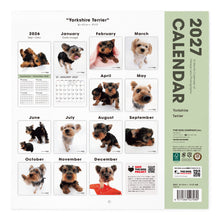 画像をギャラリービューアに読み込む, THE DOG 2027年カレンダー 大判サイズ（ヨークシャー・テリア）の裏表紙
