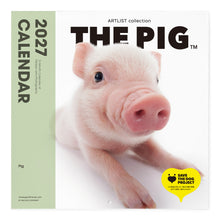 갤러리보기에 이미지를 읽고 THE PIG 2027年カレンダー 大判サイズの表紙
