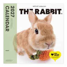 갤러리보기에 이미지를 읽고 THE RABBIT 2027年カレンダー 大判サイズの表紙
