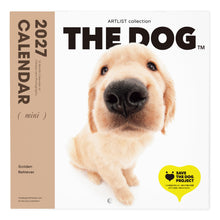 갤러리보기에 이미지를 읽고 THE DOG 2027年カレンダー ミニサイズ（ゴールデン・レトリーバー）の表紙
