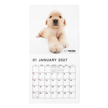 갤러리보기에 이미지를 읽고 THE DOG 2027年カレンダー ミニサイズ（ゴールデン・レトリーバー）の1月
