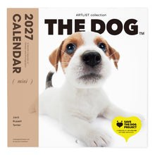 갤러리보기에 이미지를 읽고 THE DOG 2027年カレンダー ミニサイズ（ジャック・ラッセル・テリア）の表紙
