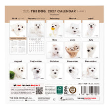 갤러리보기에 이미지를 읽고 THE DOG 2027年カレンダー ミニサイズ（マルチーズ）の裏表紙
