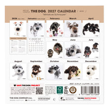 Read the image into the gallery view, THE DOG 2027年カレンダー ミニサイズ（ミニチュア・シュナウザー）の裏表紙
