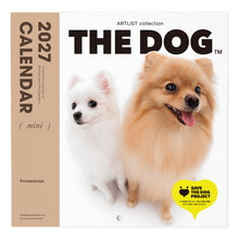 Lea la imagen en la vista de la galería, THE DOG 2027年カレンダー ミニサイズ（ポメラニアン）の表紙
