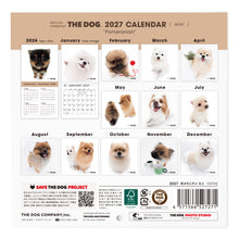 Lea la imagen en la vista de la galería, THE DOG 2027年カレンダー ミニサイズ（ポメラニアン）の裏表紙
