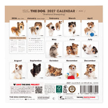 Read the image into the gallery view, THE DOG 2027年カレンダー ミニサイズ（シェットランド・シープドッグ）の裏表紙
