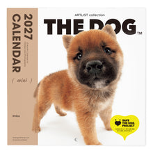 갤러리보기에 이미지를 읽고 THE DOG 2027年カレンダー ミニサイズ（柴）の表紙
