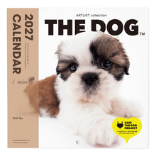 갤러리보기에 이미지를 읽고 THE DOG 2027年カレンダー ミニサイズ（シー・ズー）の表紙
