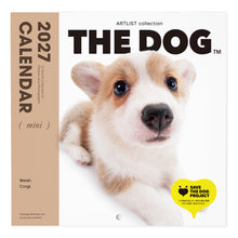 갤러리보기에 이미지를 읽고 THE DOG 2027年カレンダー ミニサイズ（ウェルシュ・コーギー）の表紙
