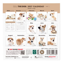 갤러리보기에 이미지를 읽고 THE DOG 2027年カレンダー ミニサイズ（ウェルシュ・コーギー）の裏表紙
