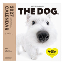 갤러리보기에 이미지를 읽고 THE DOG 2027年カレンダー ミニサイズ（ウエスト・ハイランド・ホワイト・テリア）の表紙
