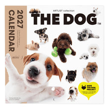 갤러리보기에 이미지를 읽고 THE DOG 2027年カレンダー ミニサイズ（オールスター）の表紙
