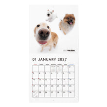 갤러리보기에 이미지를 읽고 THE DOG 2027年カレンダー ミニサイズ（オールスター）の1月
