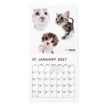 画像をギャラリービューアに読み込む, THE CAT 2027年カレンダー ミニサイズ（オールスター）の1月
