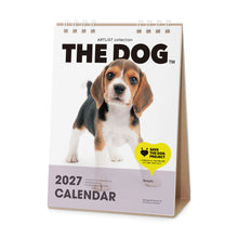 画像をギャラリービューアに読み込む, THE DOG 2027年カレンダー 卓上サイズ（ビーグル）の表紙
