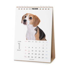 画像をギャラリービューアに読み込む, THE DOG 2027年カレンダー 卓上サイズ（ビーグル）の1月
