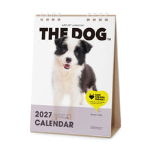 画像をギャラリービューアに読み込む, THE DOG 2027年カレンダー 卓上サイズ（ボーダー・コリー）の表紙
