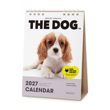 画像をギャラリービューアに読み込む, THE DOG 2027年カレンダー 卓上サイズ（キャバリア・キング・チャールズ・スパニエル）の表紙

