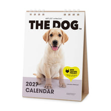 画像をギャラリービューアに読み込む, THE DOG 2027年カレンダー 卓上サイズ（ラブラドール・レトリーバー）の表紙
