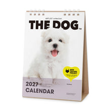 画像をギャラリービューアに読み込む, THE DOG 2027年カレンダー 卓上サイズ（マルチーズ）の表紙
