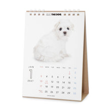 画像をギャラリービューアに読み込む, THE DOG 2027年カレンダー 卓上サイズ（マルチーズ）の1月
