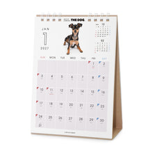 画像をギャラリービューアに読み込む, THE DOG 2027年カレンダー 卓上サイズ（ミニチュア・ピンシャー）の1月（裏）

