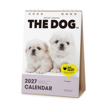 画像をギャラリービューアに読み込む, THE DOG 2027年カレンダー 卓上サイズ（ペキニーズ）の表紙

