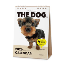 画像をギャラリービューアに読み込む, THE DOG 2026年カレンダー 卓上サイズ（ヨークシャー・テリア）
