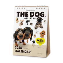 画像をギャラリービューアに読み込む, THE DOG 2026年カレンダー 卓上サイズ（オールスター）
