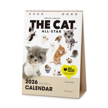 画像をギャラリービューアに読み込む, THE CAT 2026年カレンダー 卓上サイズ（オールスター）
