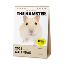 Lea la imagen en la vista de la galería, THE HAMSTER 2026年カレンダー 卓上サイズ
